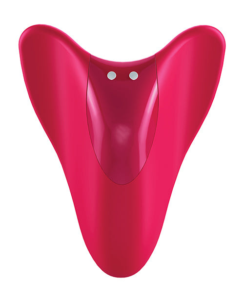 Satisfyer High Fly Finger Vibrator - Red