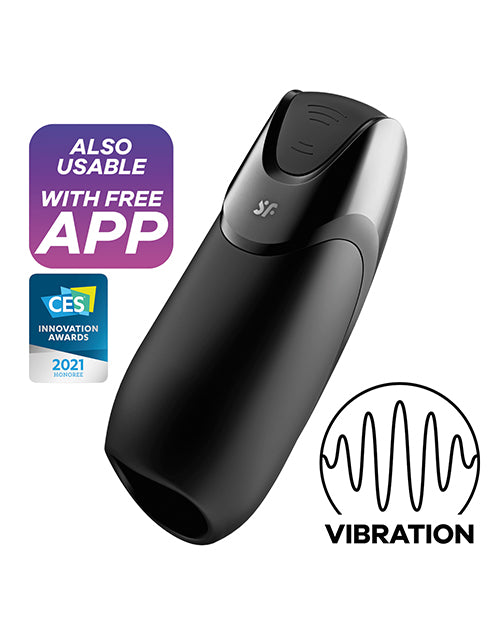 Satisfyer Men Vibration + - Black