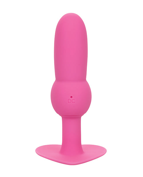 First Time Vibrating Beaded Anal Probe - Pink