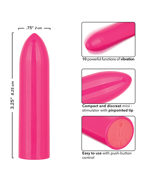 Turbo Buzz Classic Bullet Stimulator - Pink