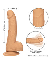 Silicone Studs 6" Dildo - Ivory