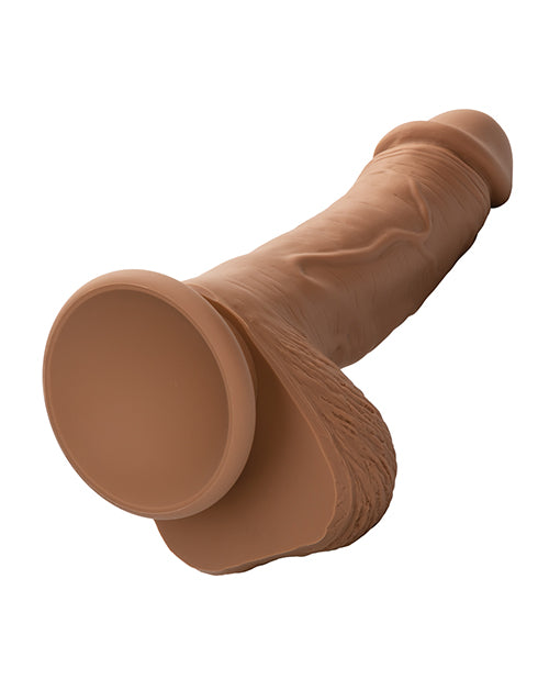 Studs Dual Density Silicone 5" Dildo - Brown