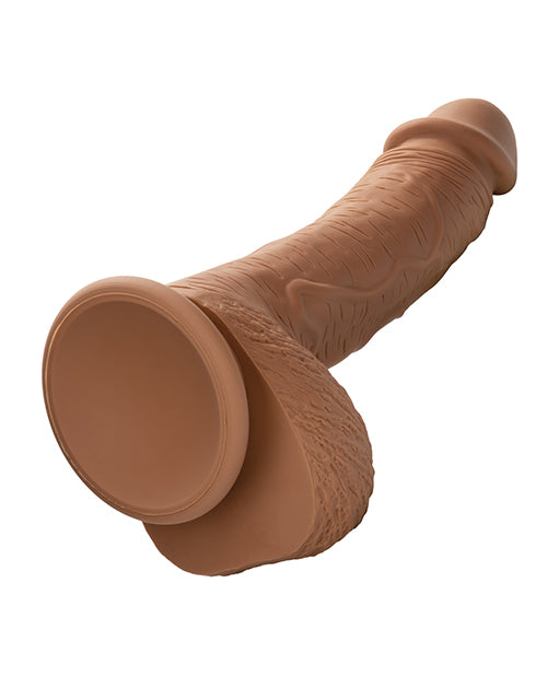 Studs Dual Density Silicone 6.25" Dildo - Brown