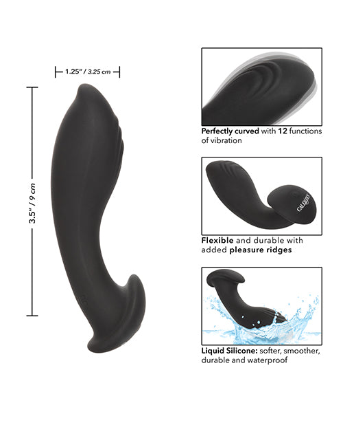 Eclipse Liquid Silicone Flex Probe - Black