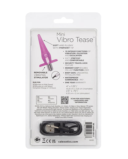 Mini Vibro Tease - Pink