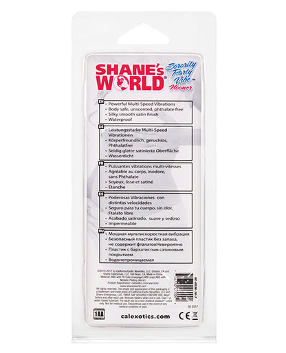 Shane's World Nooner Sorority Party Vibe - Pink