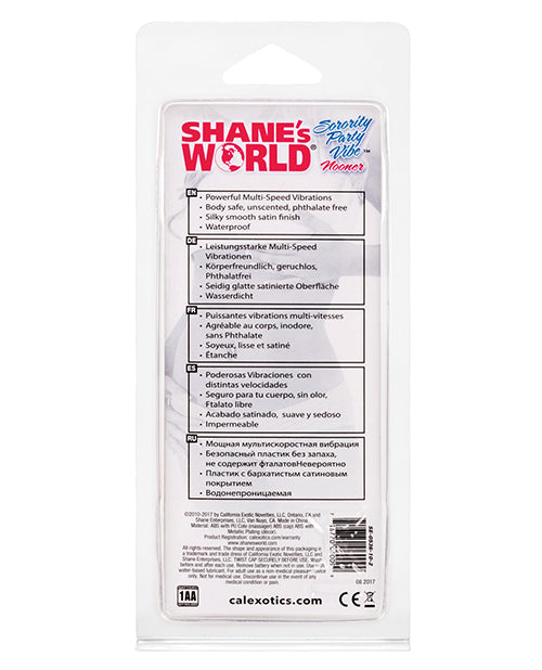 Shane's World Nooner Sorority Party Vibe - Pink