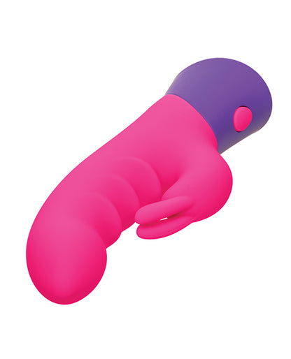 Rave Bunny Dual Massager - Pink/Purple