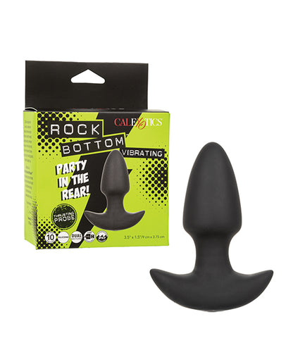 Rock Bottom Thrusting Anal Probe - Black