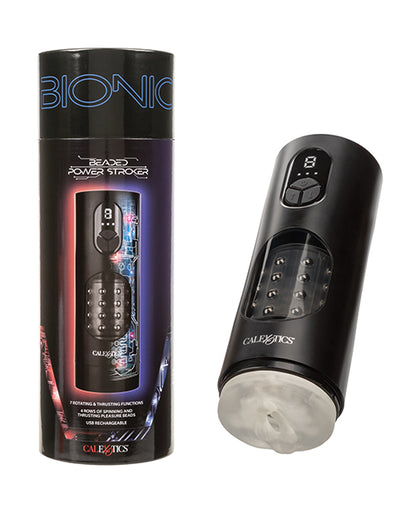 Bionic Beaded Power Stroker - Black