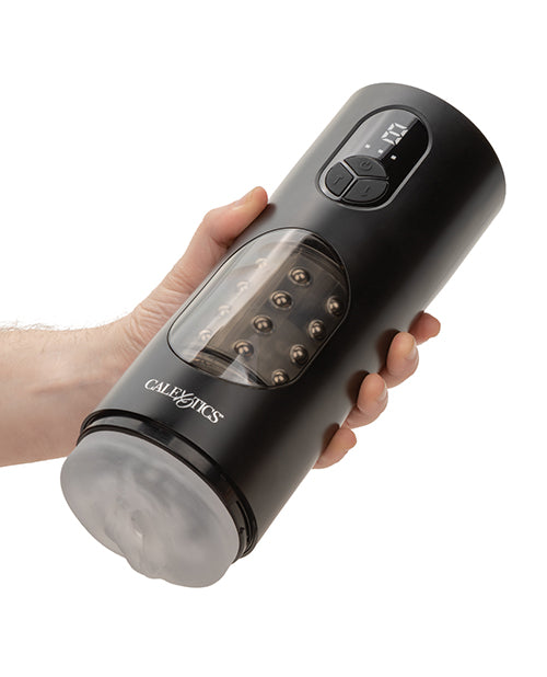 Bionic Beaded Power Stroker - Black