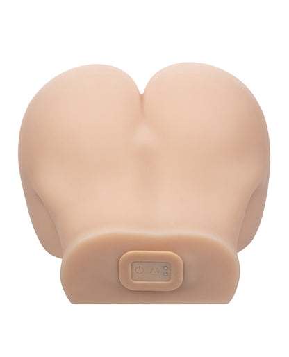 Stroke It Vibrating Twerking BBL - Ivory