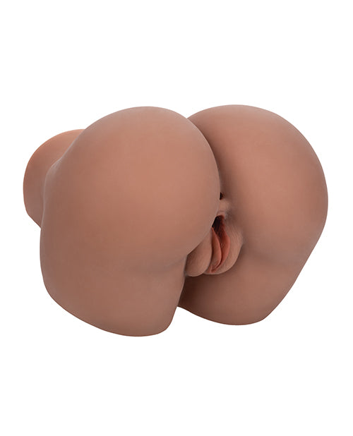 Stroke It Vibrating Twerking BBL - Brown