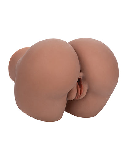 Stroke It Vibrating Twerking BBL - Brown