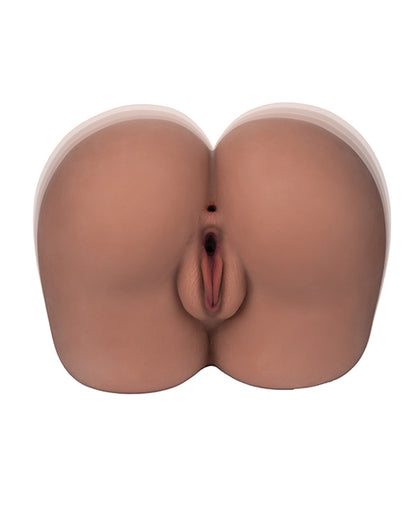 Stroke It Vibrating Twerking BBL - Brown