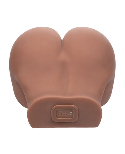 Stroke It Vibrating Twerking BBL - Brown