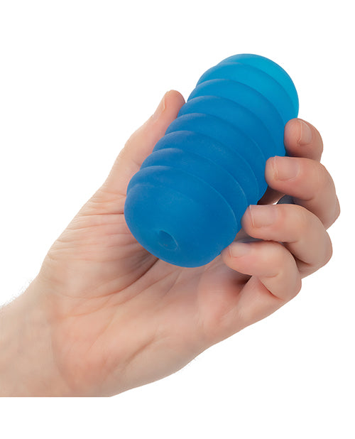 Pop Sock! Ribbed Masturbator - Blue | Eldorado myluxurytoys Pop Sock! Ribbed Masturbator - Blue | Eldorado myluxurytoys
