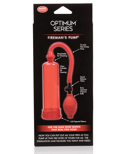 Fireman's Pump Masturbator - Red