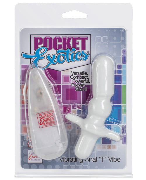 Pocket Exotics Anal T Vibe - Ivory