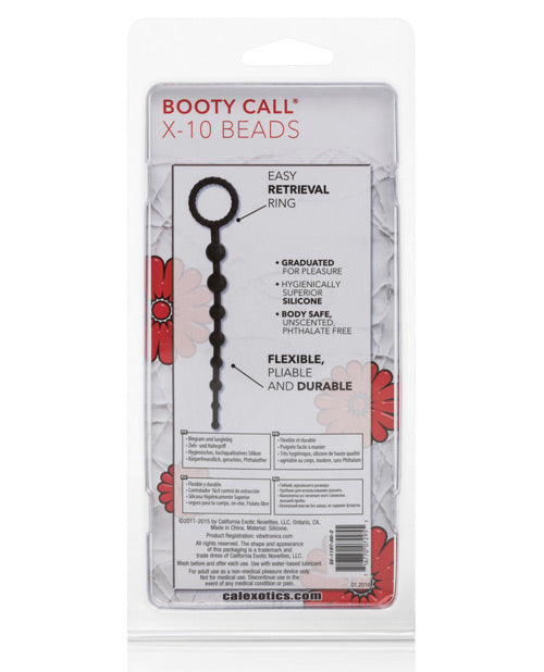 Booty Call X-10 Beads - Black