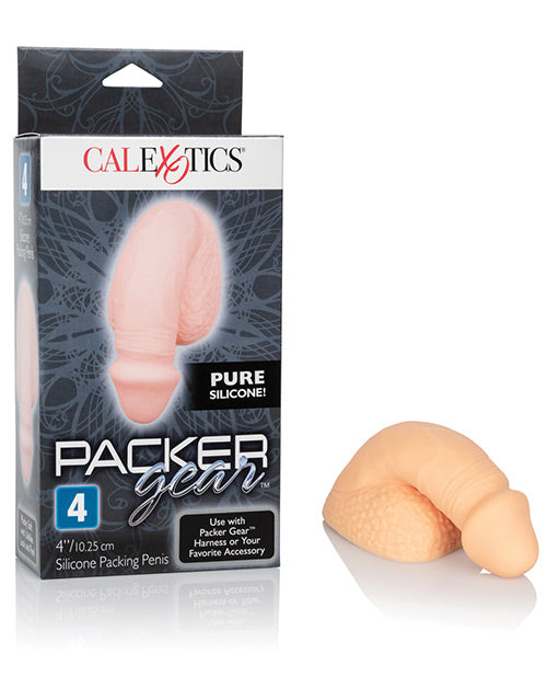 Packer Gear 4" Silicone Packing Penis - Ivory