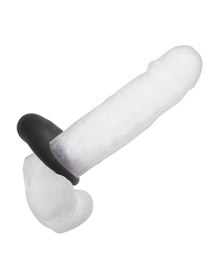 Couple's Enhancers Lovers Silicone Arouser - Black - Image 5