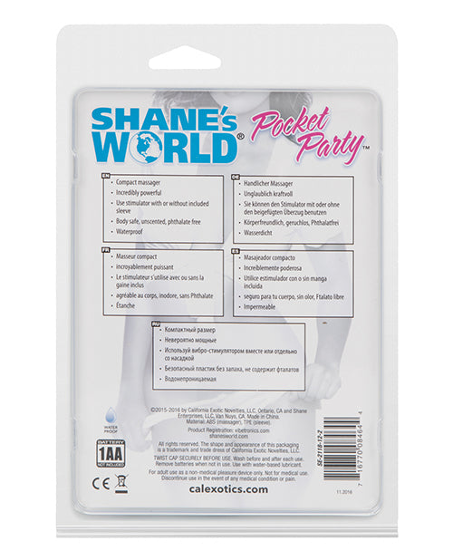 Shane's World Pocket Party - Blue