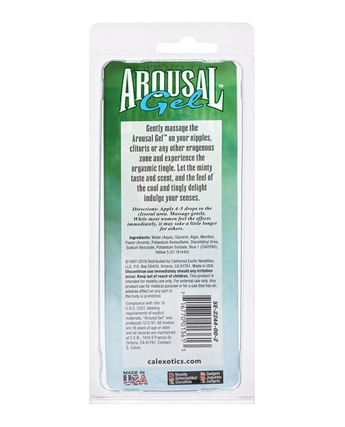 Arousal Gel - .25 oz Mint