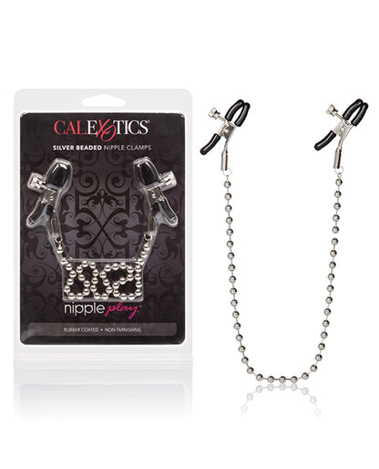 Nipple Play Silver Beaded Nipple Clamps