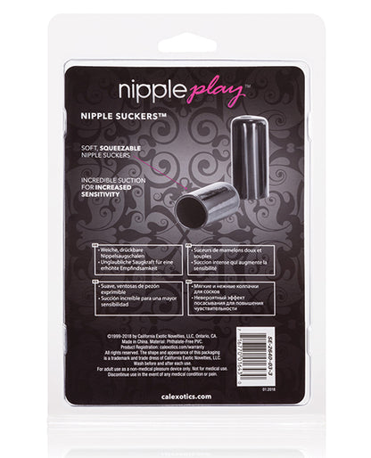 Nipple Play Nipple Suckers - Black