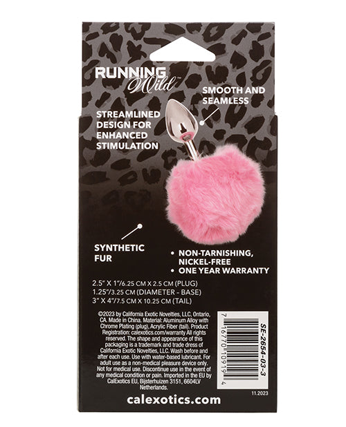 Running Wild Pink Bunny Tail Anal Probe