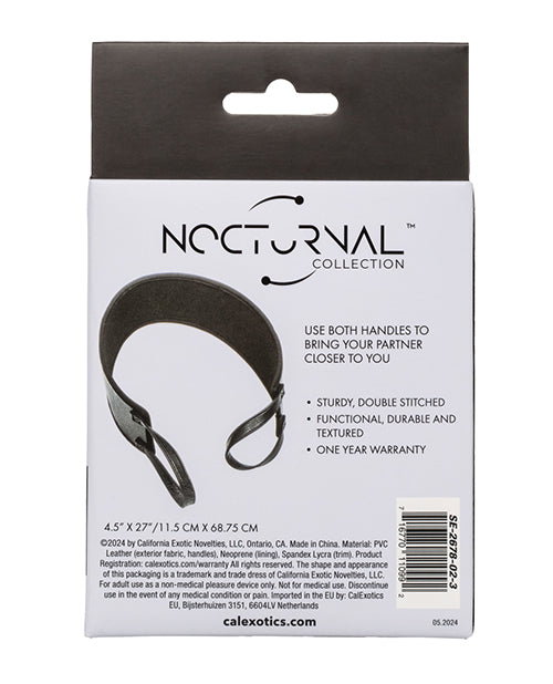 Nocturnal Collection Doggy Style Strap - Black