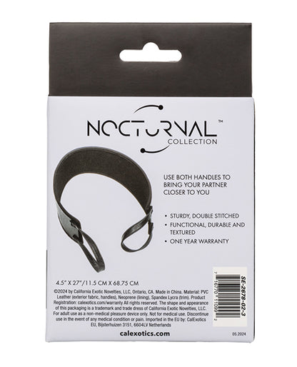 Nocturnal Collection Doggy Style Strap - Black