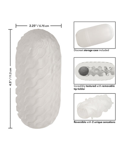 Boundless Reversible Squishy Ball Stroker - Smoke
