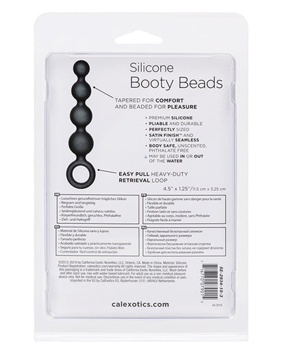 NO ETA Calexotics Silicone Booty Beads - Black