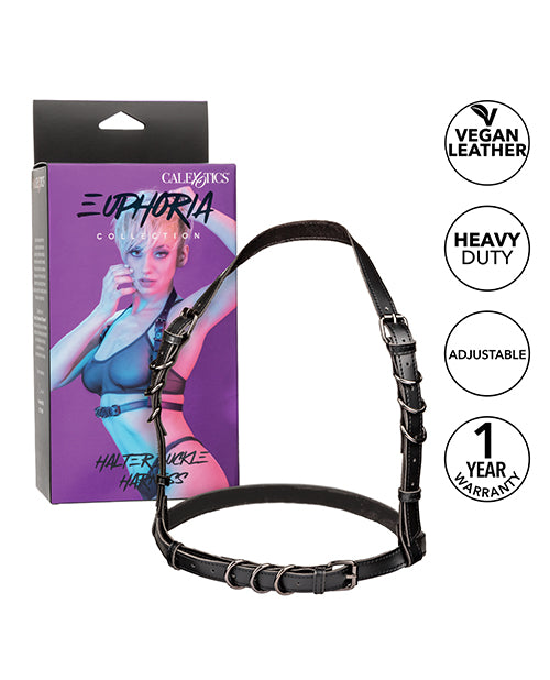 Euphoria Collection Halter Buckle Harness