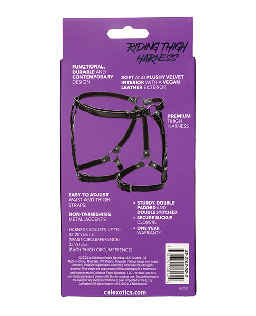 Euphoria Collection Riding Thigh Harness