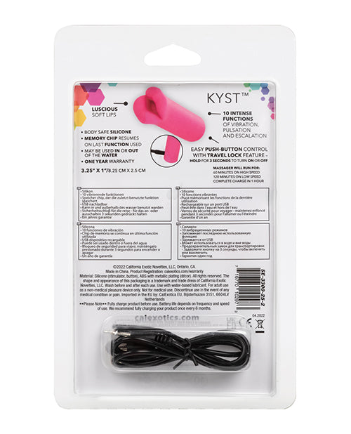 Kyst Lips Petite Massager - Pink