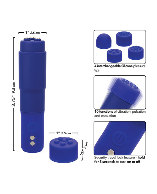 Kyst Mega-Mite Stimulator w/Interchangeable Tips  - Purple