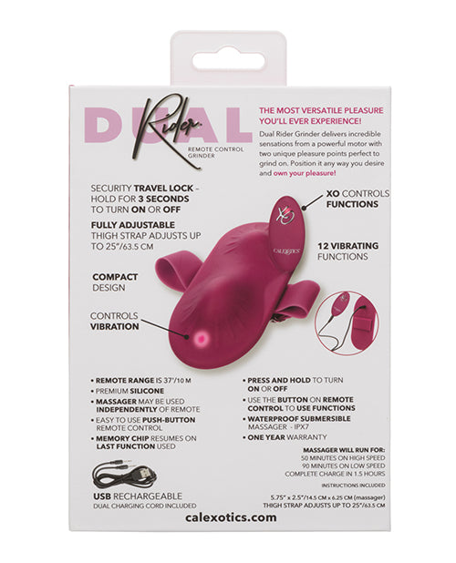 Dual Rider Remote Control Grinder - Magenta