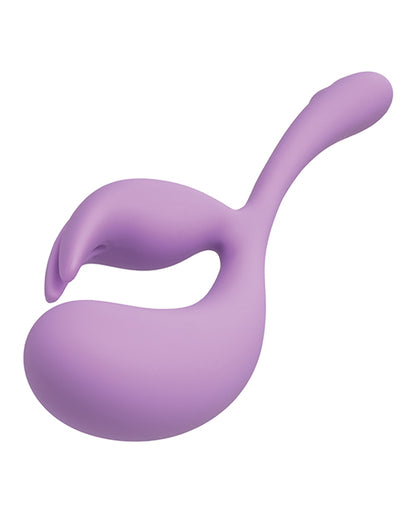Elle Elle Liquid Silicone Dual Flicker - Purple - Image 4
