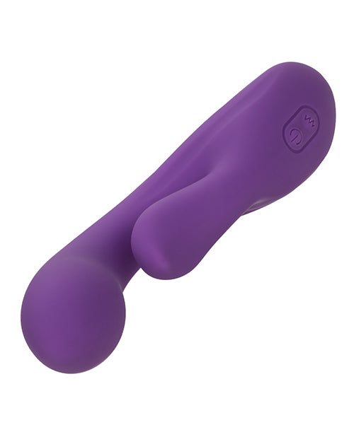 Stella Liquid Silicone Dual Pleaser - Purple