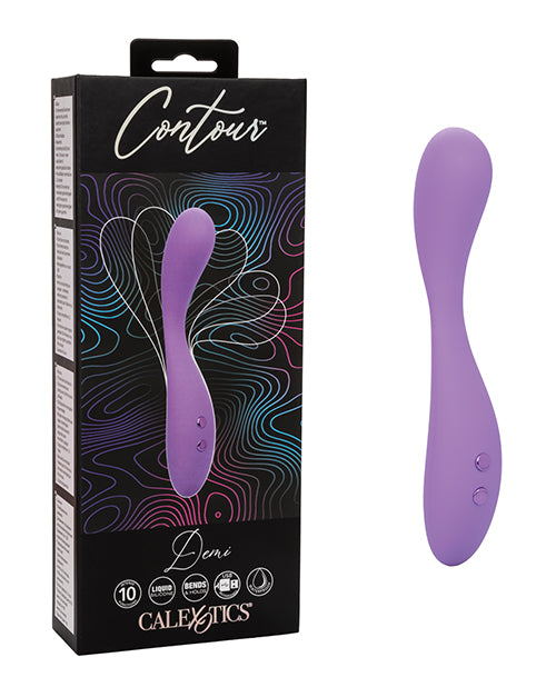 Contour Demi Flexible Massager - Purple