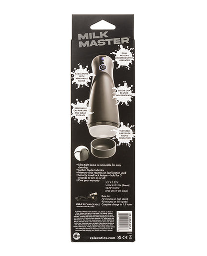 Milk Master Automatic Milker Stroker - Black