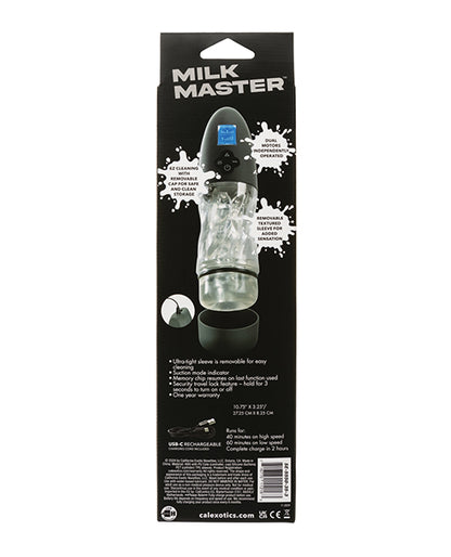 Milk Master Extreme Automatic Milker - Black