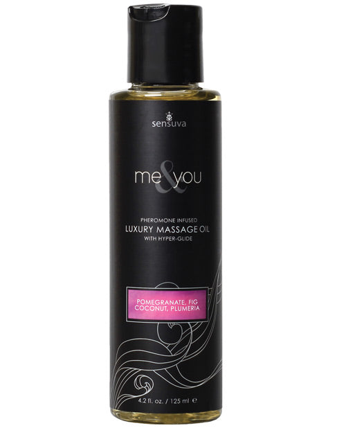 Sensuva Me & You Massage Oil - 4.2 oz Sweet Secrets