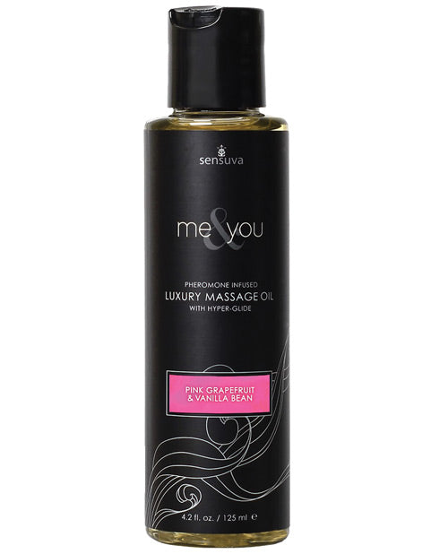 Sensuva Me & You Massage Oil - 4.2 oz Sensual Bliss