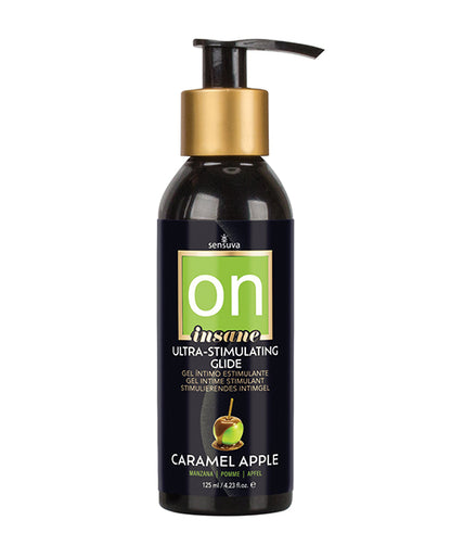 On ON Insane Ultra Stimulating Glide - 4.23 oz Caramel Apple - Image 2