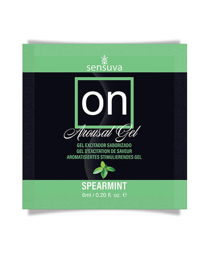 ON For Her Arousal Gel Single Use Packet - 6 ml Spearmint