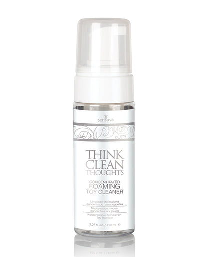 Sensuva Think Clean Thoughts Foaming Toy Cleaner - 5.07 oz